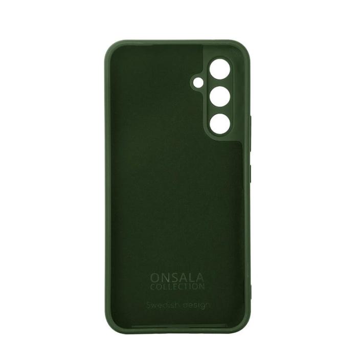 Onsala - ONSALA Mobilskal Silikon Olive Green - Samsung Galaxy A54 5G