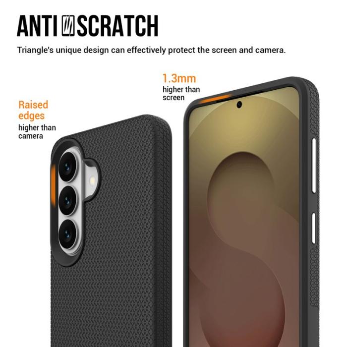 OEM - Mobilskal för Samsung Galaxy S26 Magnetiskt Shockproof TPU + PC - Svart