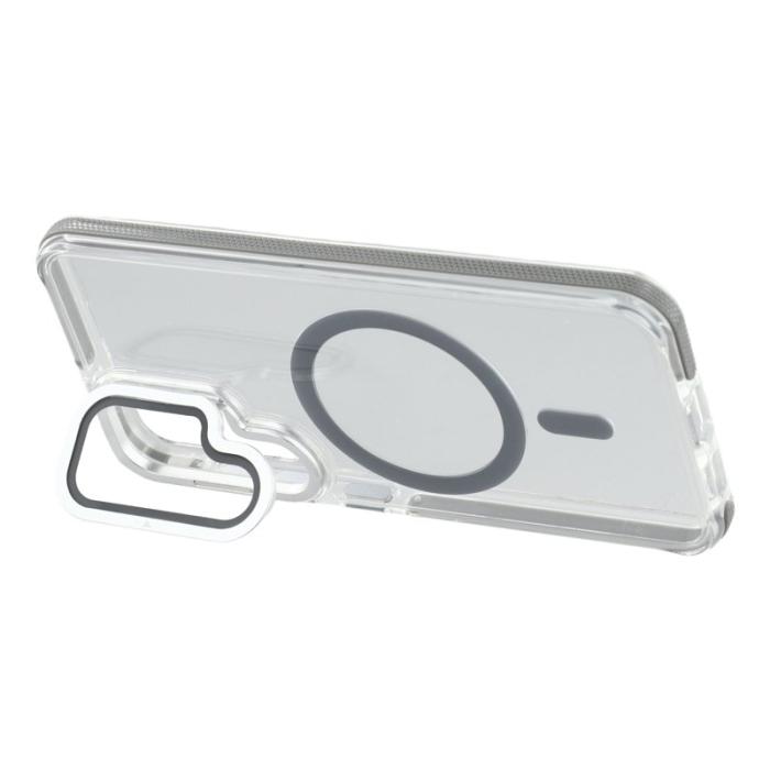 OEM - Mobilskal för Samsung Galaxy S26 Magnetiskt TPU + Akryl - Grå