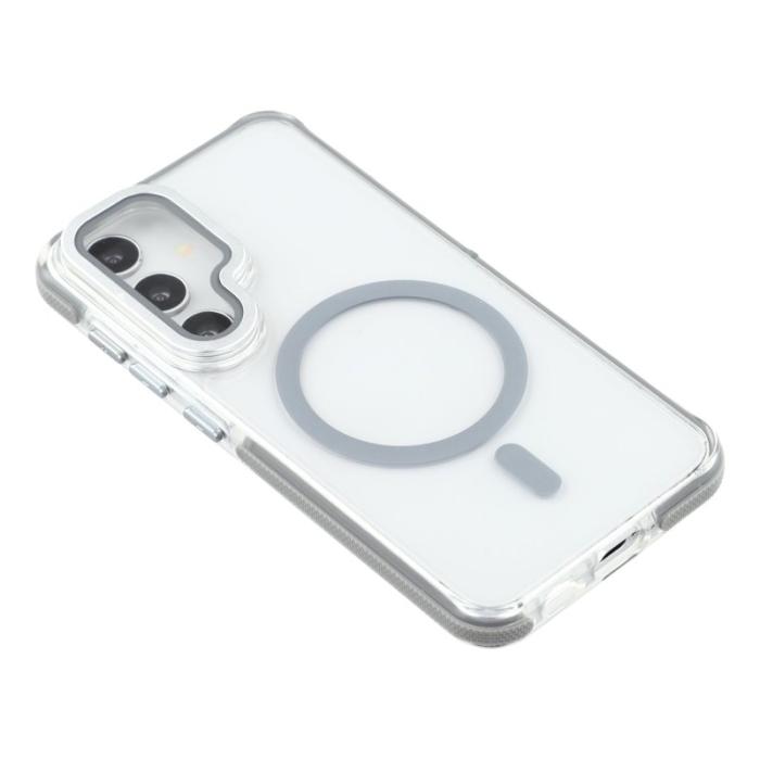 OEM - Mobilskal för Samsung Galaxy S26 Magnetiskt TPU + Akryl - Grå