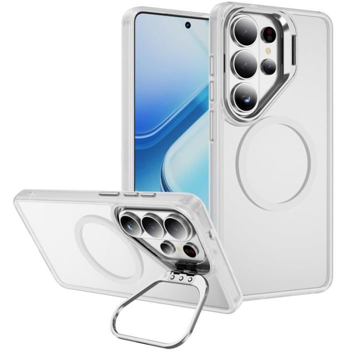 OEM - Mobilskal för Samsung Galaxy S26 Ultra Magnetiskt Kickstand - Transparent