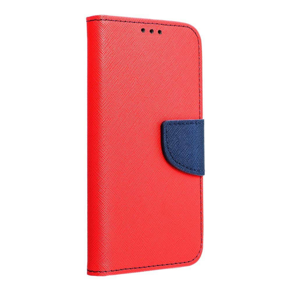 Fancy plånboksfodral för Samsung A14 4G röd / marinblå