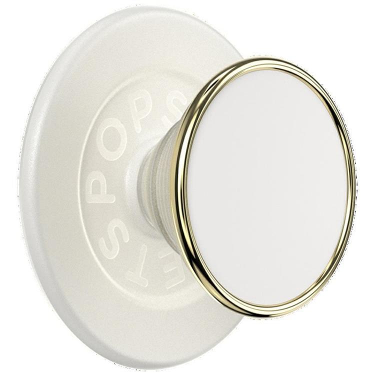 Popsockets MagSafe Grip Round Luxe Coconut Creme Enamel | 264 | AlltMobil