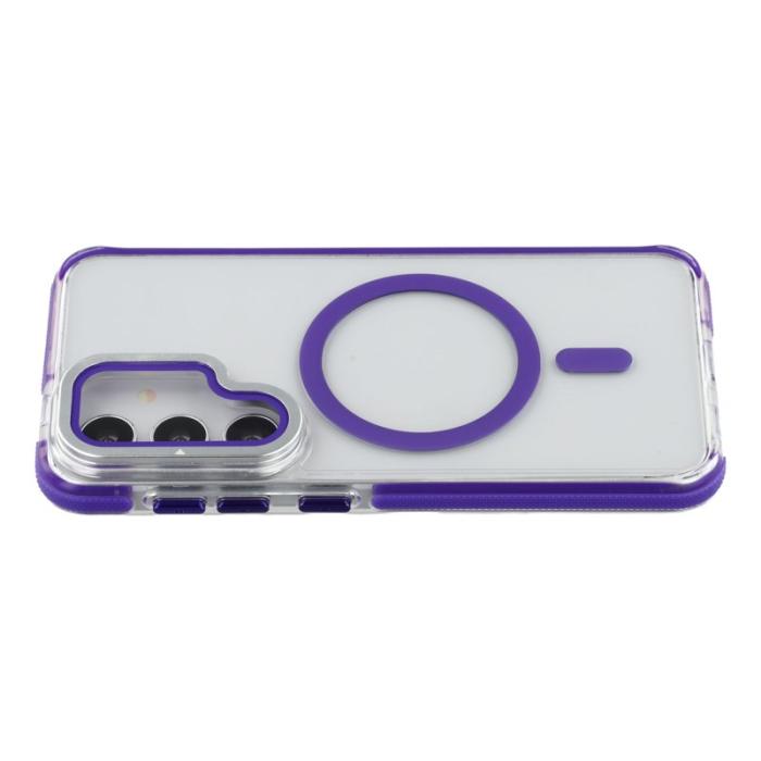 OEM - Mobilskal för Samsung Galaxy S26 Magnetiskt TPU + Akryl - Lila