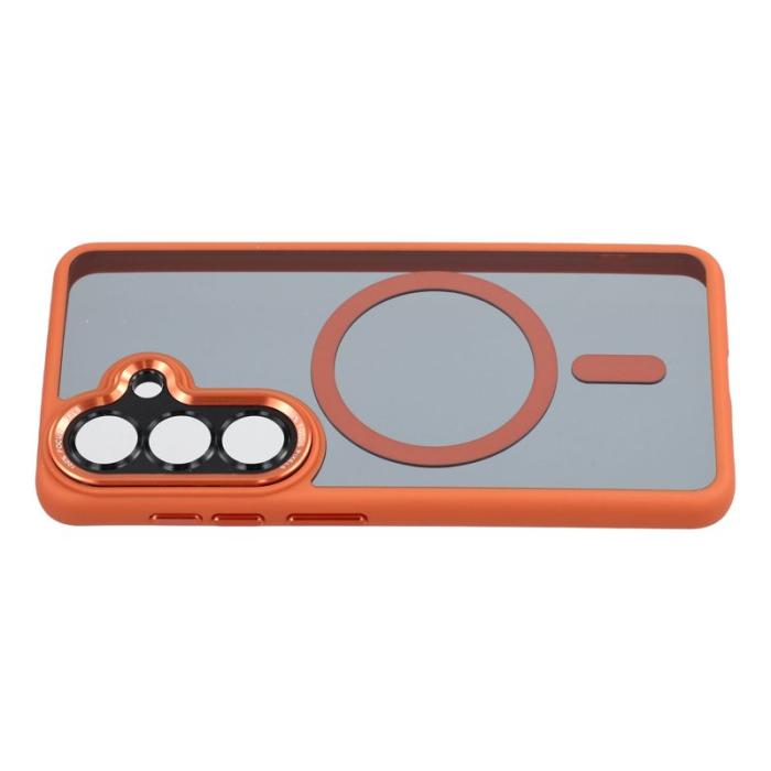 OEM - Mobilskal för Samsung Galaxy S26 Magnetiskt TPU + Akryl - Orange