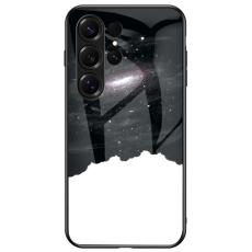 OEM - Mobilskal f&ouml;r Samsung Galaxy S26 Ultra H&auml;rdat glas - Kosmisk stj&auml;rnhimmel