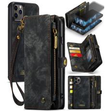 Caseme - CASEME 008 Series Pl&aring;nboksfodral till iPhone 11 Pro Max 6.5 tum - Svart