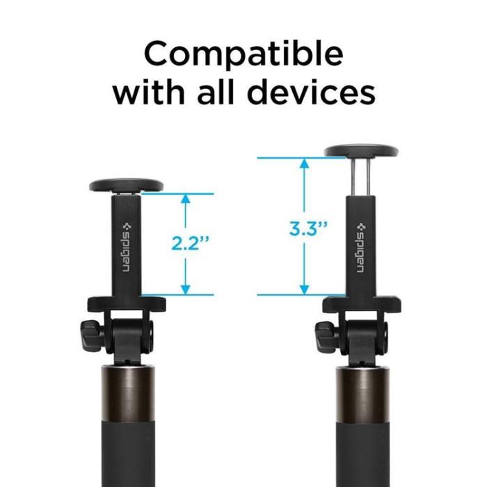 Spigen - Spigen Trådlös Selfiestick S530W - Svart