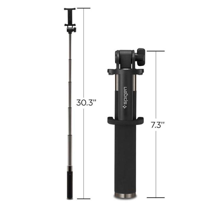 Spigen - Spigen Trådlös Selfiestick S530W - Svart