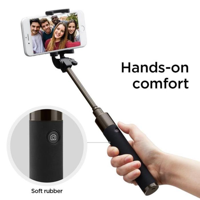 Spigen - Spigen Trådlös Selfiestick S530W - Svart
