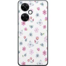 iSecrets - Mobilskal till OnePlus Nord CE3 med Blommor och fjärillar