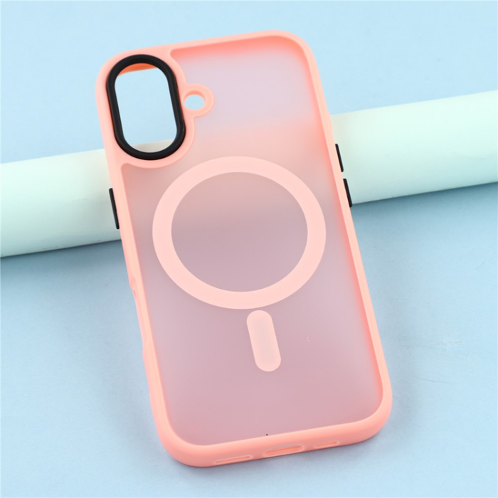 A-One Brand - iPhone 17 Mobilskal MagSafe Skin Touch - Rosa