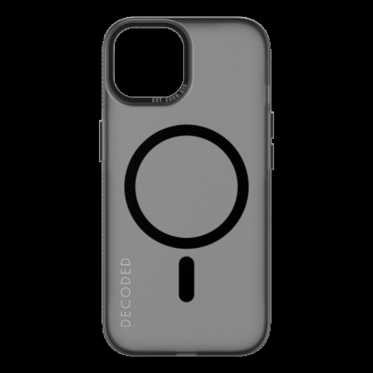 Decoded iPhone 15 Plus Mobilskal Magsafe - Ice Svart | 2353 | AlltMobil