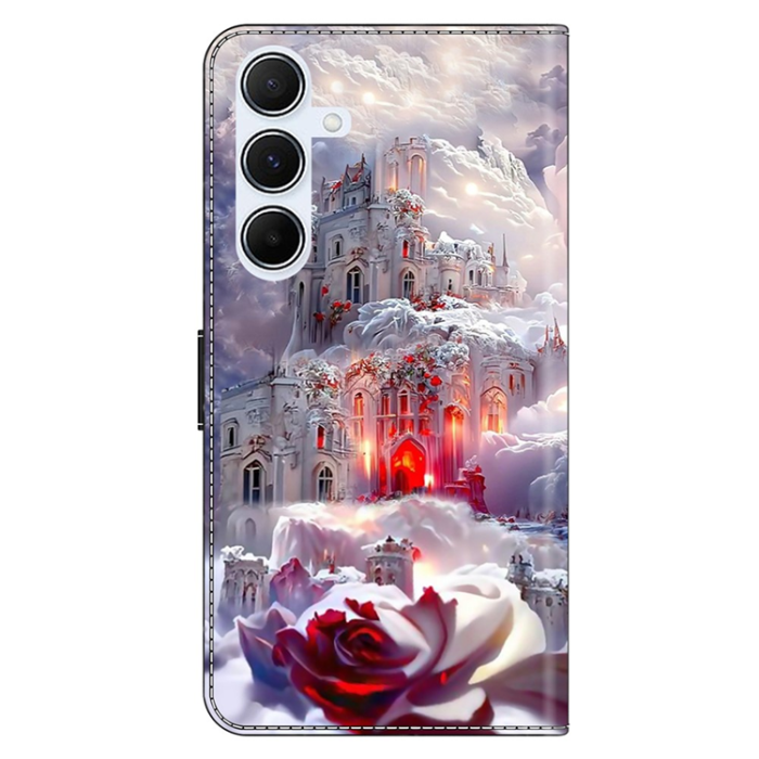 A-One Brand - Galaxy A17 5G Plånboksfodral Pattern Printing - Castle