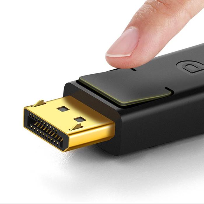Ugreen - Ugreen DisplayPort Till DisplayPort Kabel 5 m - Svart
