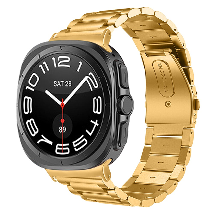 Galaxy Watch 8 (40mm/44mm) 8 Classic (46mm) Armband 3-Bead - Guld | 5123 | AlltMobil