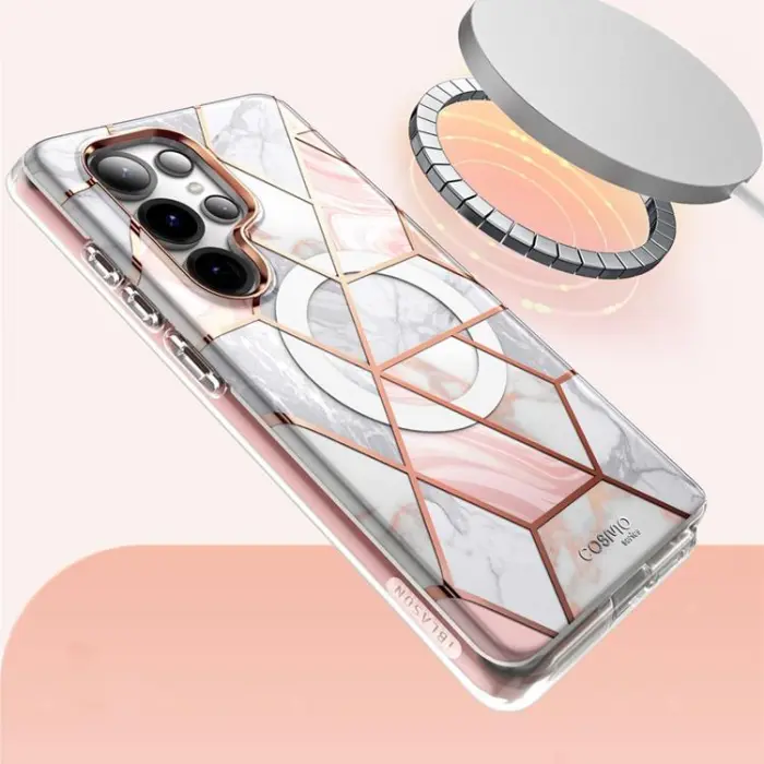 SupCase - SupCase Galaxy S25 Ultra Mobilskal Magsafe Cosmo Mag - Marble