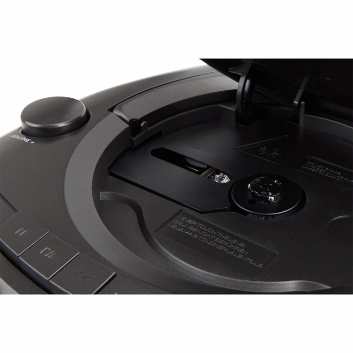 AIWA - AIWA Kassettradio CD/FM-Radio/Kassettband/USB/BT - Svart