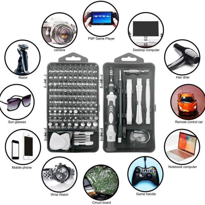 OEM - 122-i-1 Precisionsskruvmejslarset Mobilreparationsverktygssats