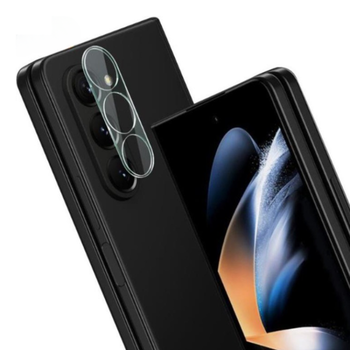 OEM - [2-PACK] Galaxy Z Flold 5 Kameralinsskydd i Härdat glas - Clear