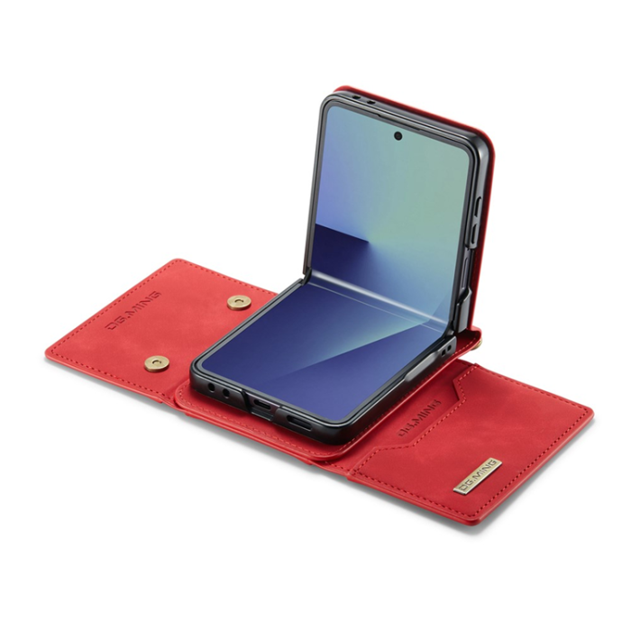 DG.MING - DG.MING Galaxy Z Flip 7 Mobilskal Detachable M2 - Röd