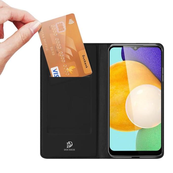 Dux Ducis - DUX DUCIS Skin Series Plånboksfodral Galaxy A13 4G - Svart