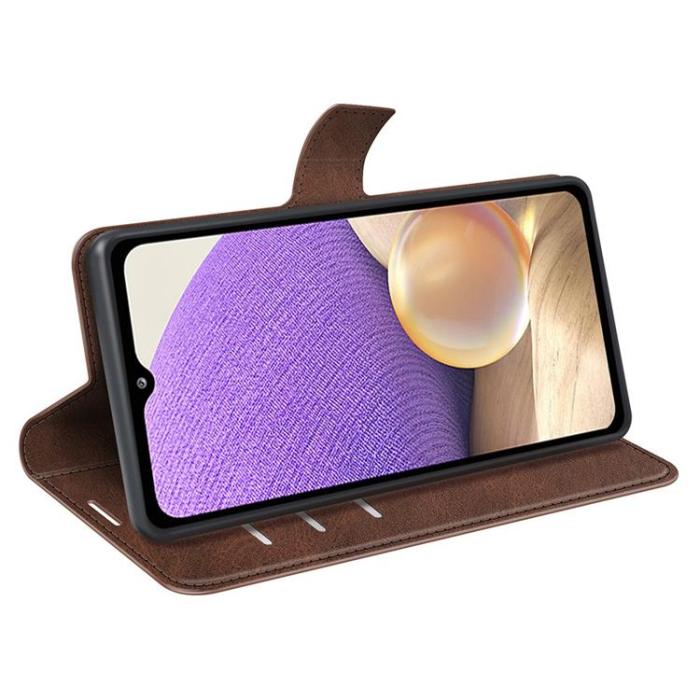 A-One Brand - Drop-Proof Magnetic Plånboksfodral Galaxy A53 5G - Brun