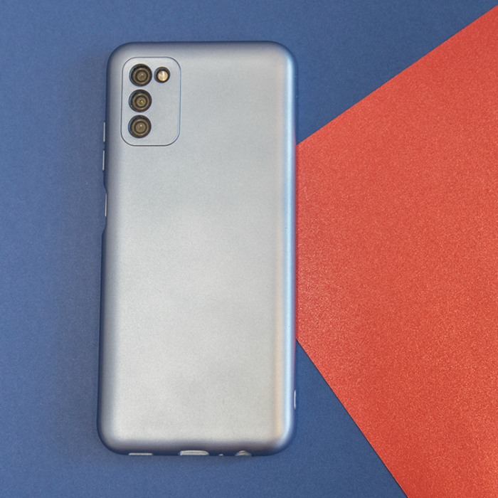 OEM - Galaxy A15 4G/5G Mobilskal Metallic - Blå