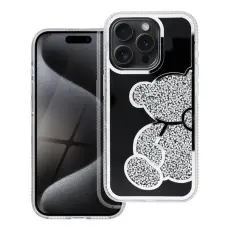 OEM - iPhone 13 Pro Mobilskal Teddy Bear - Silver