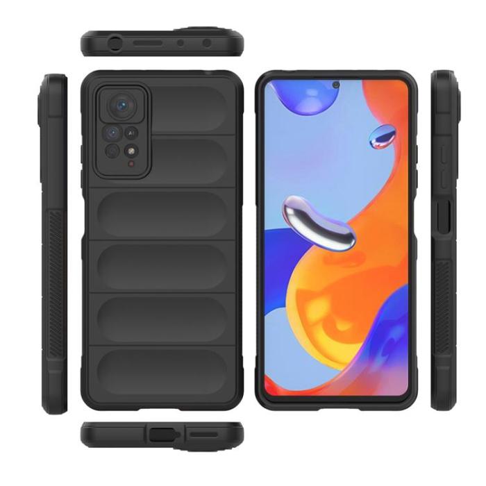 OEM - Xiaomi Redmi Note 11 Pro 4G/5G Skal Magic Shield - Svart
