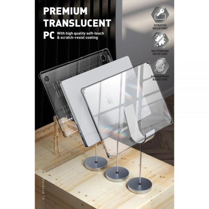 UTGATT1 - SupCase Macbook Pro 16 (2021/2022) Skal Clear Unicorn Beetle - Svart