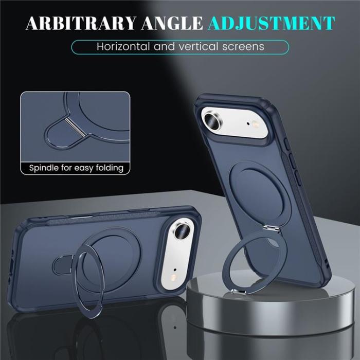 A-One Brand - iPhone Air Mobilskal MagSafe Rotating Kickstand - Sapphire