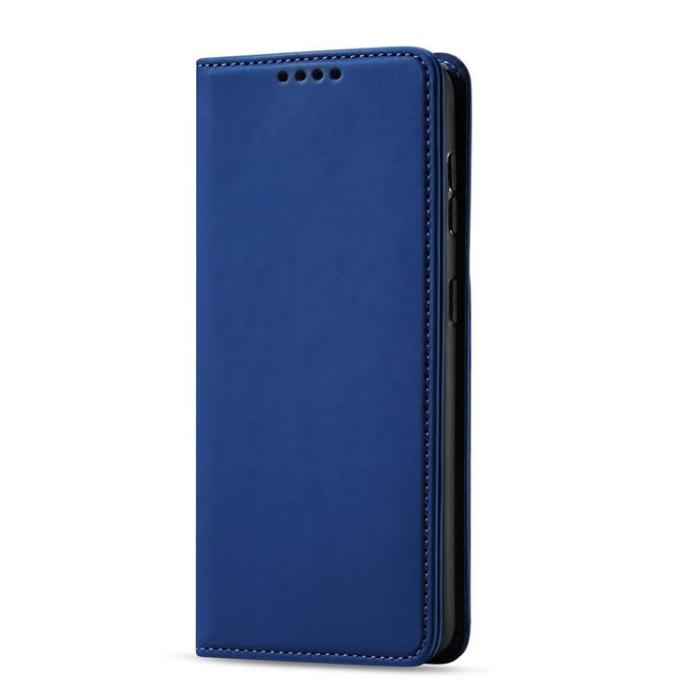 OEM - Galaxy S22 Plus Plånboksfodral Magnet Stand - Blå