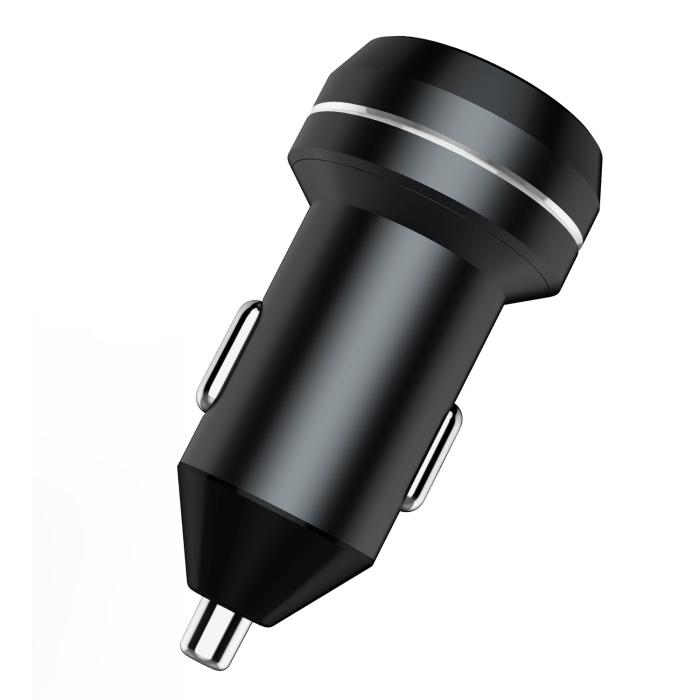 Champion - Champion - Dual USB Laddare 12/24V 4.8A - Svart