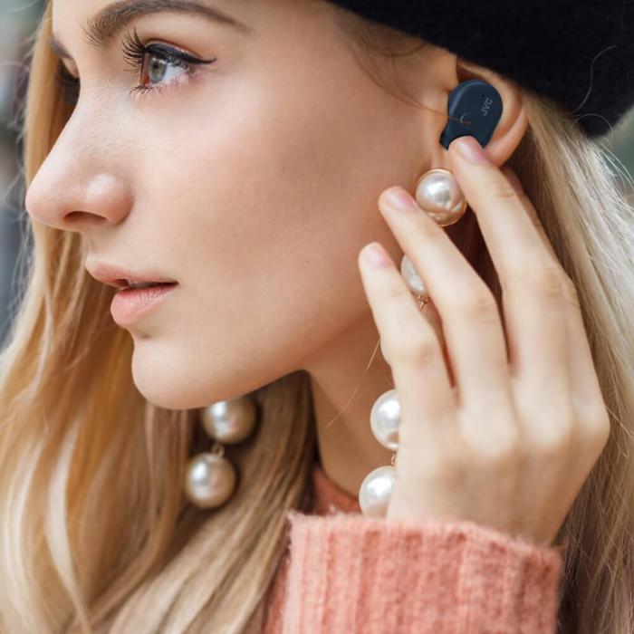 JVC - JVC Hörlur HA-A10T True Wireless In-Ear - Blå