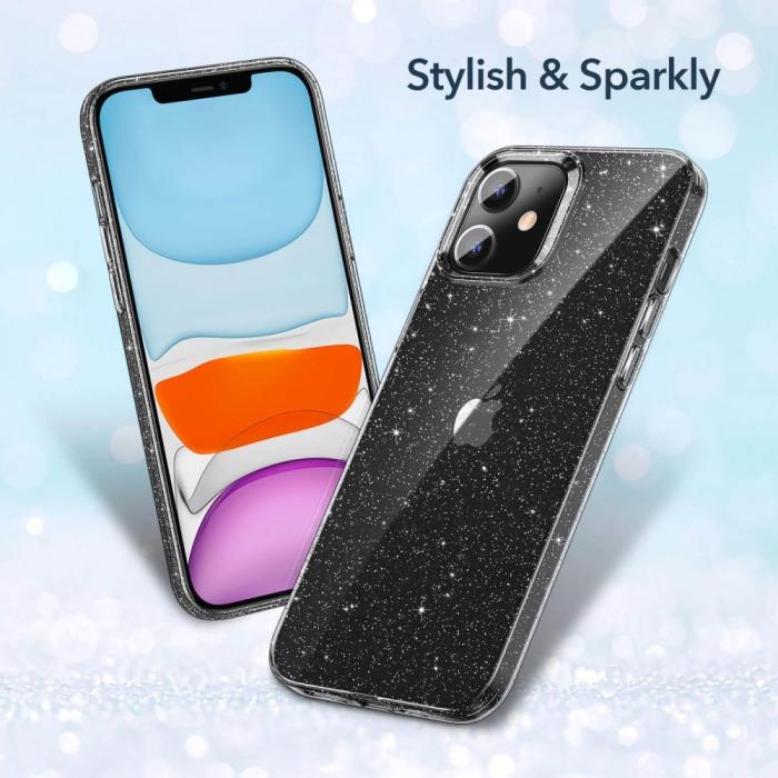 UTGATT5 - ESR Shimmer iPhone 12 & 12 Pro - Clear