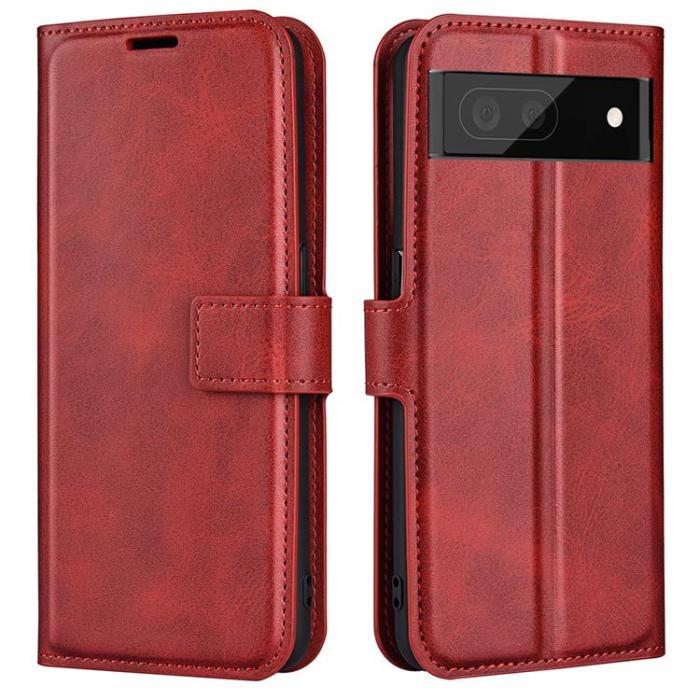 A-One Brand - Google Pixel 6a Plånboksfodral Magnetic Folio Flip - Röd