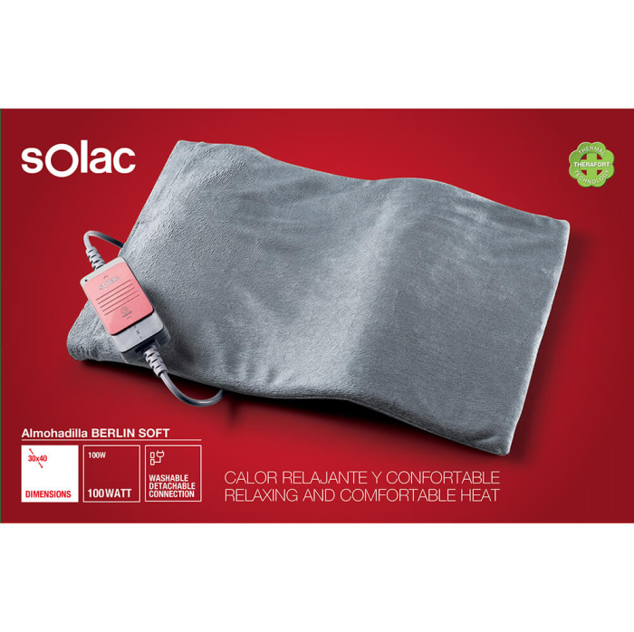 SOLAC - SOLAC Värmedyna Berlin Soft 100W