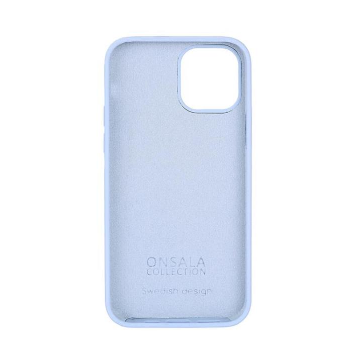 Onsala - Onsala Mobilskal Silikon iPhone 12/12 Pro - Ljusblå