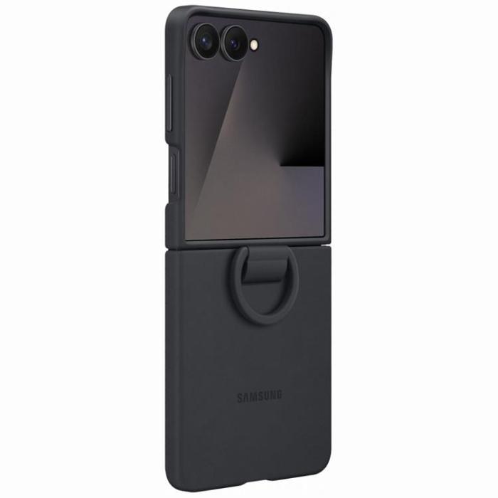 Samsung - Samsung Galaxy Z Flip 7 Mobilskal Ring - Svart