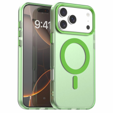 A-One Brand - iPhone 17 Pro Mobilskal MagSafe Anti Drop Hybrid - Grön
