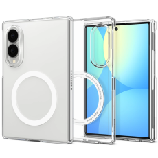 Spigen - Spigen Mobilskal Magsafe F&ouml;r Galaxy Z Fold 8 Airskin - Clear/Vit