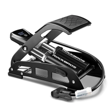 Rockbros - Rockbros fotpump med display - Svart