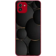 Gustaf - Mobilskal till Samsung Galaxy A03 med Lyxig Cirklar