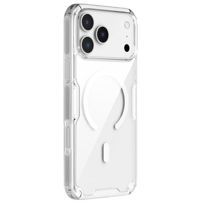 Nillkin - Nillkin iPhone 17 Pro Max Mobilskal MagSafe Nature TPU Pro - Clear