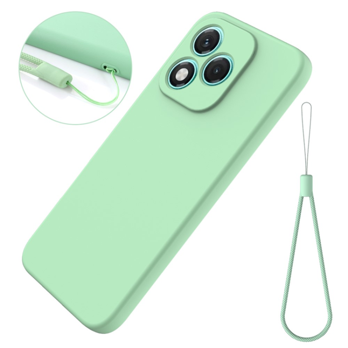 A-One Brand - Honor 400 Lite 5G Mobilskal Flytande Silikon - Grön