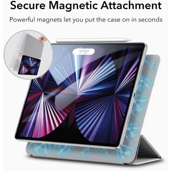 ESR - ESR iPad Pro 11 2018/2020/2021 Fodral Rebound Magnetic - Silver Grå