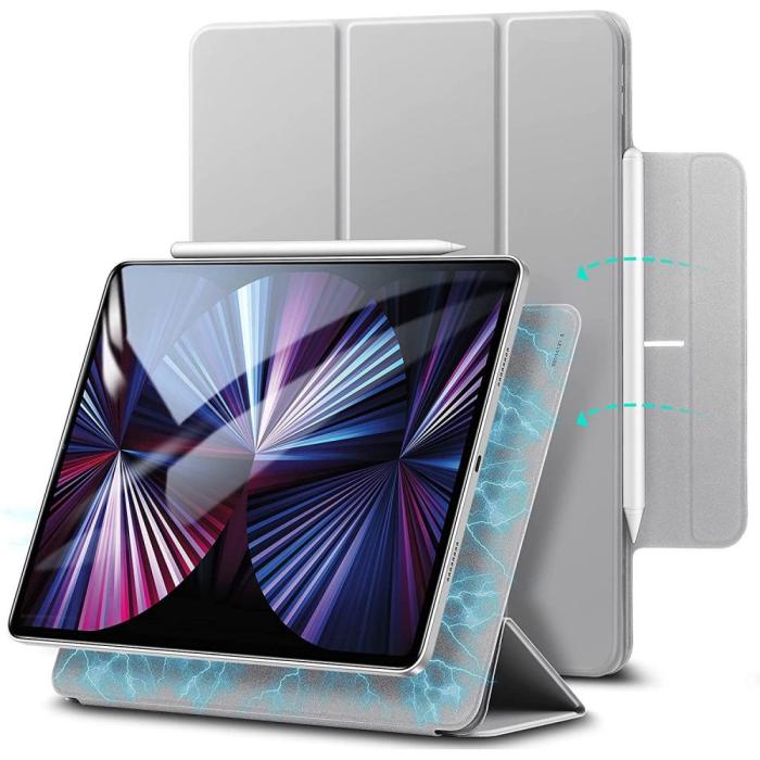 ESR - ESR iPad Pro 11 2018/2020/2021 Fodral Rebound Magnetic - Silver Grå