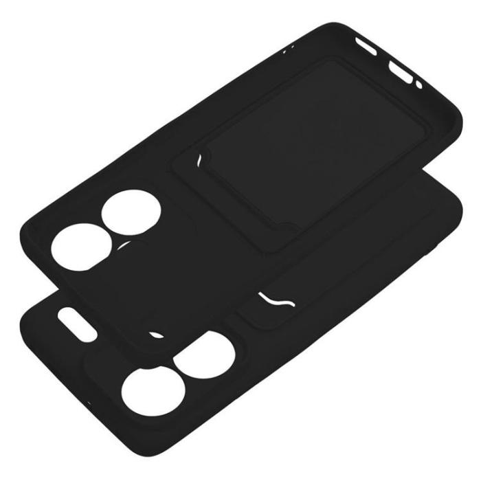 OEM - Xiaomi Redmi 13C/Poco C65 Mobilskal Korthållare - Svart