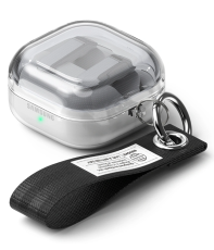 Tech-Protect - Ringke Skal F&ouml;r Galaxy Buds 4/4 Pro Air - Clear/Svart